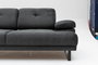 Atelier Del Sofa Sofá Cama 2 Plazas Anthracite 199x99x83 cm Comodidad Estilo Funcionalidad
